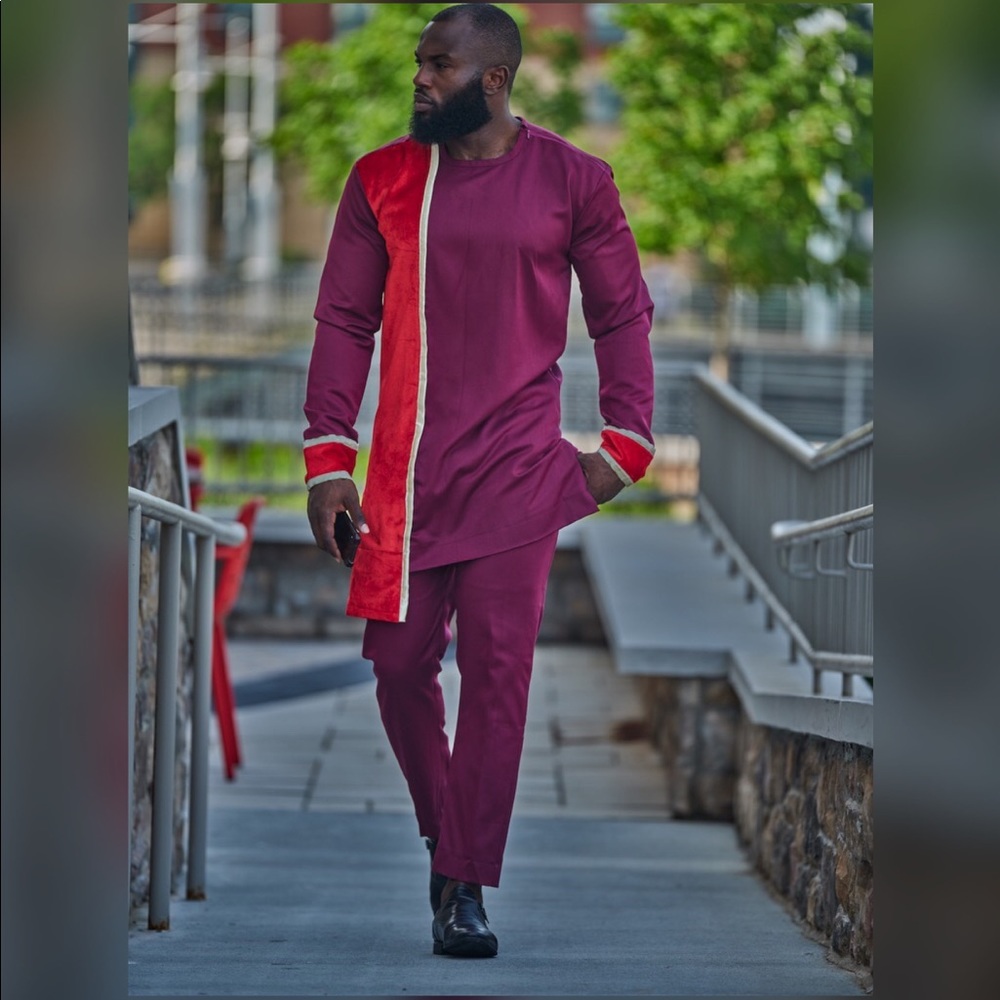 Burgundy set